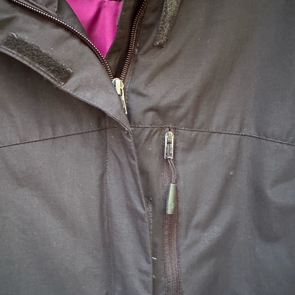 Women's Columbia Black Waterproof Jacket with Hood ~ Medium - Picture 4 of 9